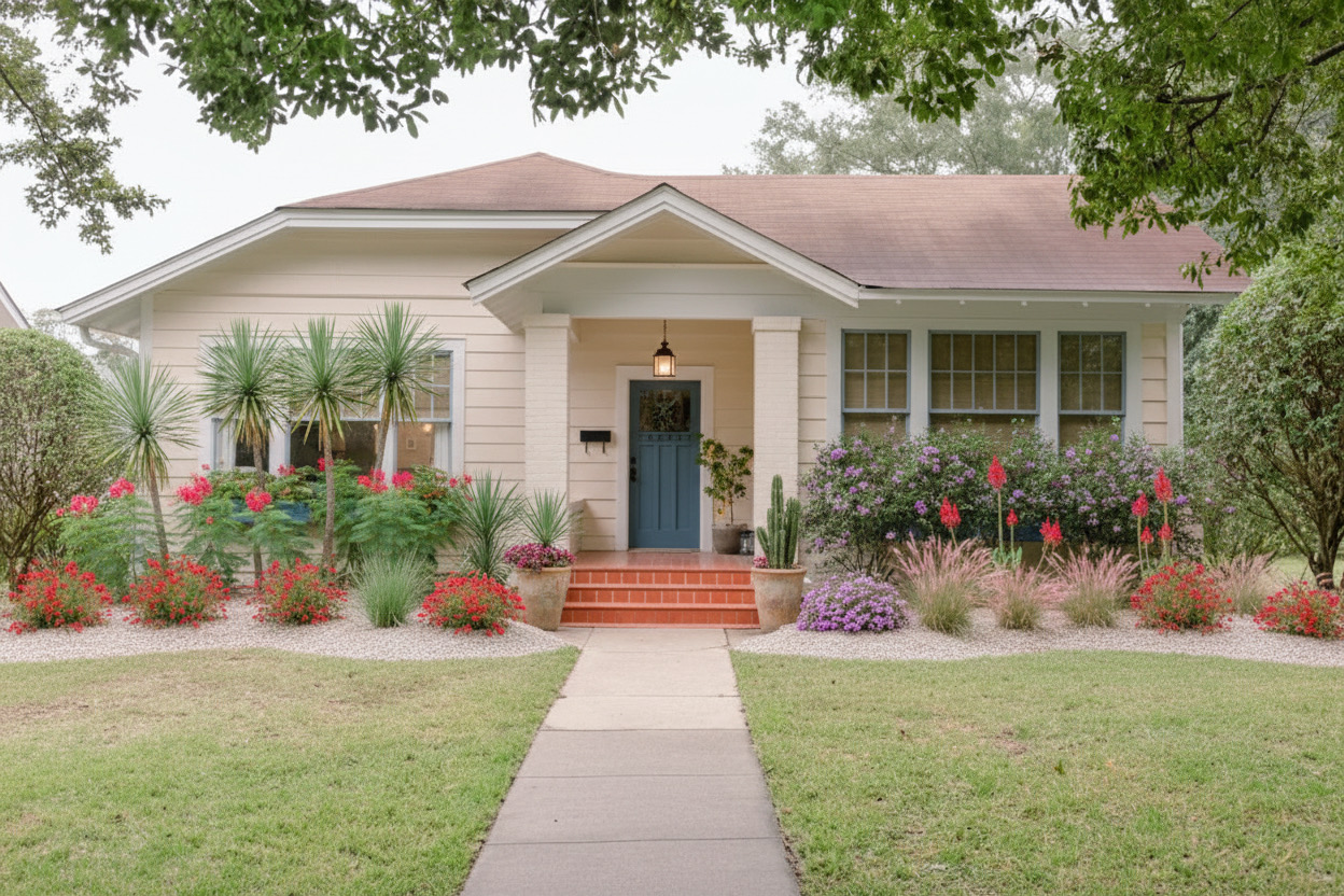 Desert landscape design style