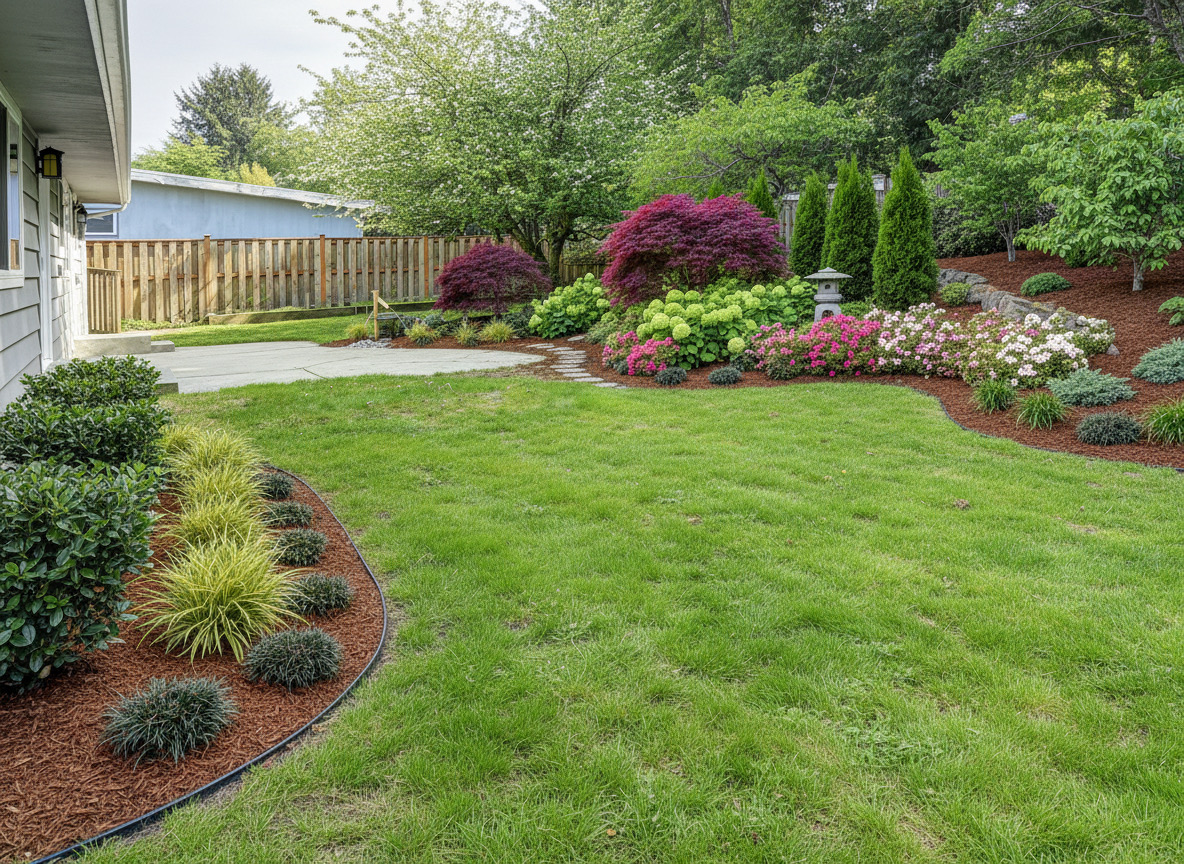 Japanese Zen landscape design style
