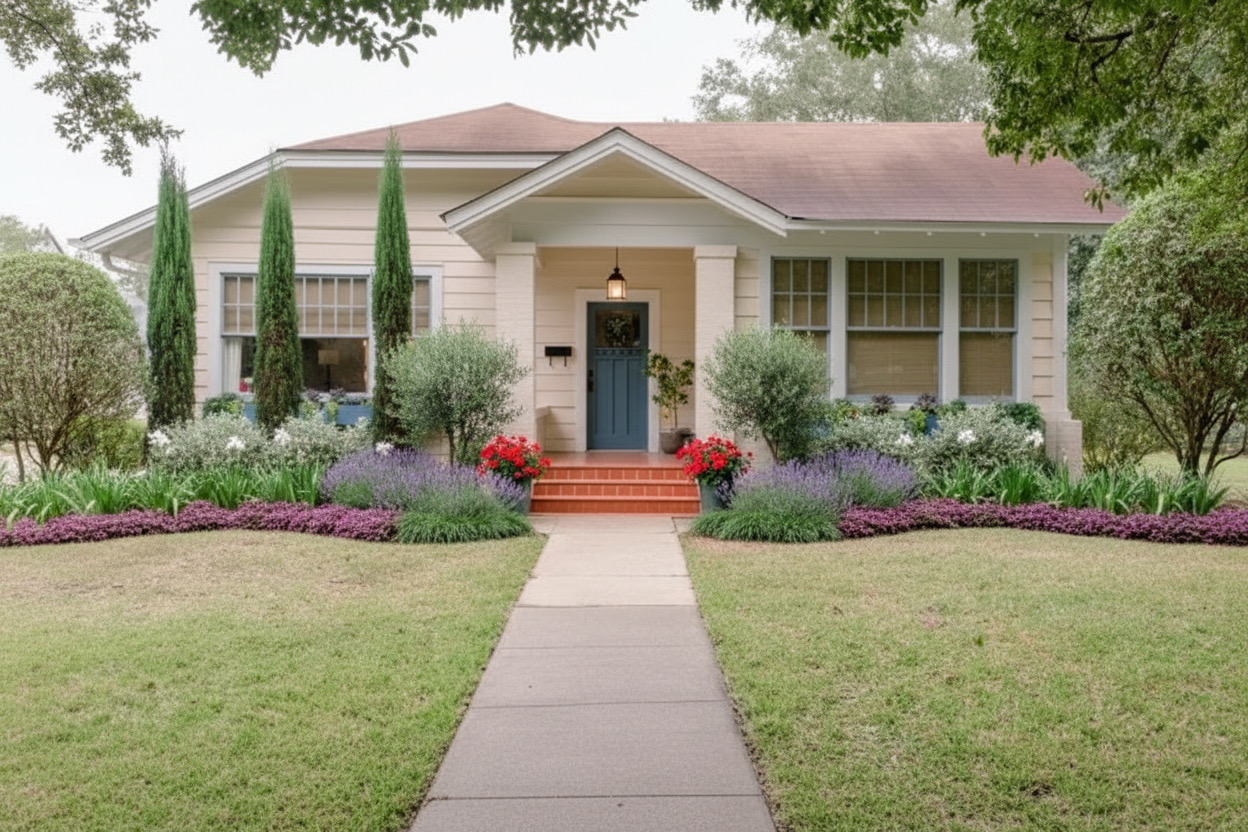 Mediterranean landscape design style